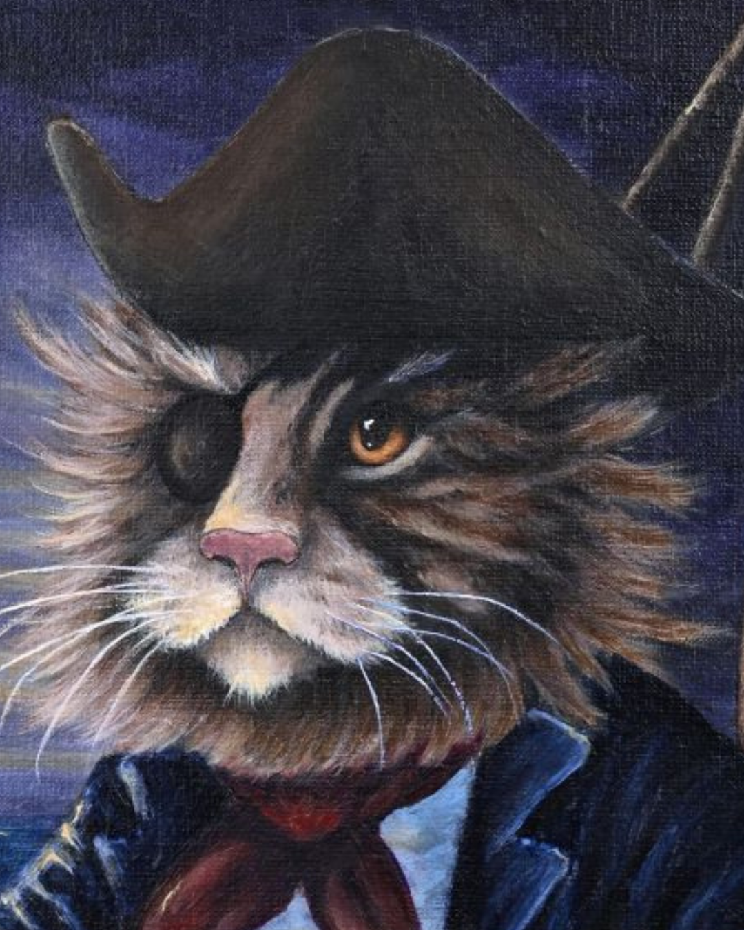 The Captain - originální obraz