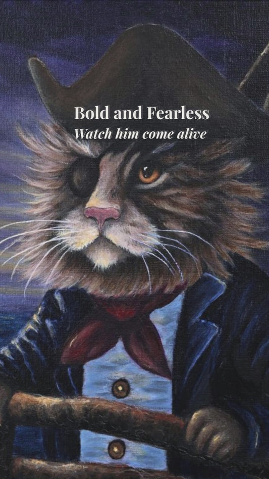 The Captain - originální obraz